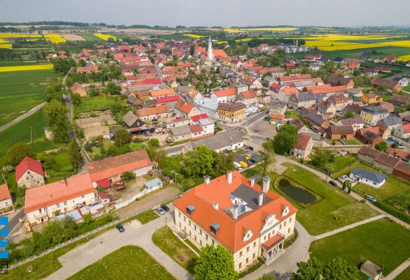 Gaworzyce z lotu ptaka